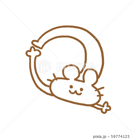 Qのポーズ ネズミ Qのポーズ ネズミ 59774125