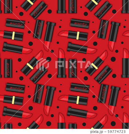 Vector cosmetics seamless pattern. Flat banner for design Vector cosmetics seamless pattern. Flat banner for design 59774723
