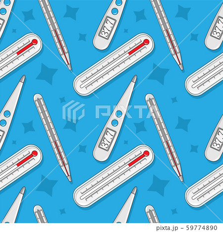 Medicine seamless pattern. Vector illustration for design 59774890