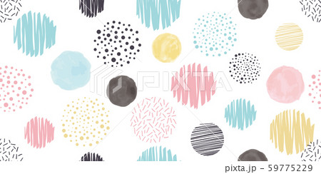 イラスト幾何学パターン-シームレス イラスト幾何学パターン-シームレス 59775229