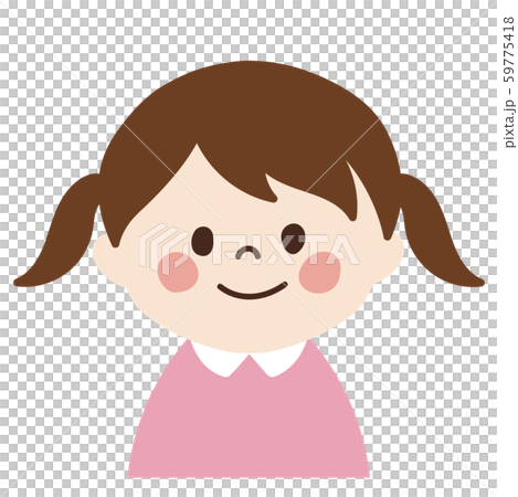 小女孩①(微笑) 小女孩①(微笑) 59775418