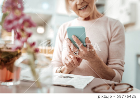 Selective focus of a nice modern smartphone Selective focus of a nice modern smartphone 59776428