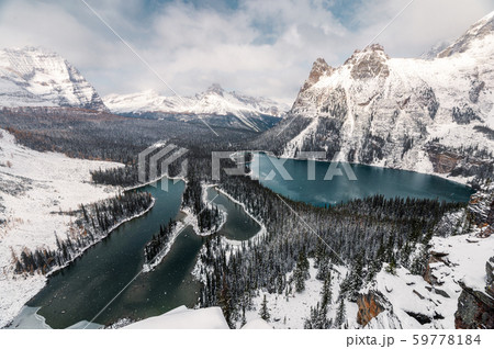 Scenery of Opabin Plateau with o'hara lake in Scenery of Opabin Plateau with o'hara lake in 59778184
