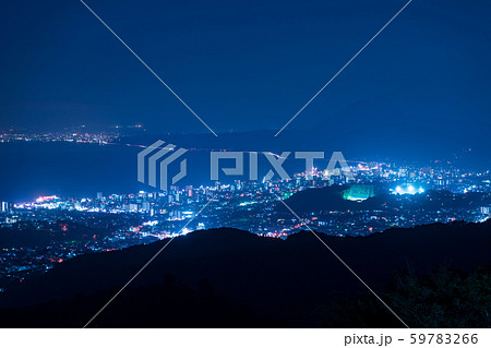 別府市十文字原展望台からの夜景【大分県】 59783266