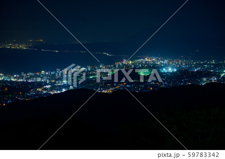 別府市十文字原展望台からの夜景【大分県】 59783342