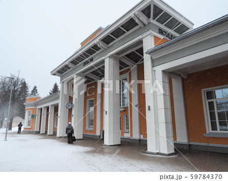 ラトビア・スィグルダ駅 駅舎 / Sigulda Station, Latvia ラトビア・スィグルダ駅 駅舎 / Sigulda Station, Latvia 59784370