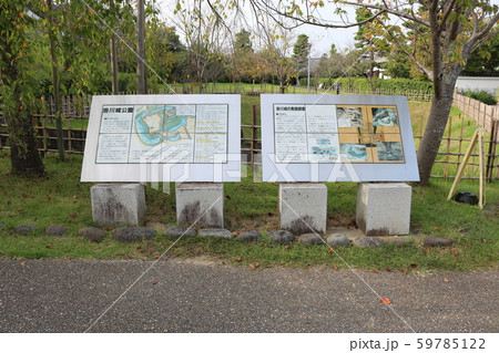 ■ 掛川城 ■ 案内板 ■ 山内一豊 ■ 静岡県 59785122