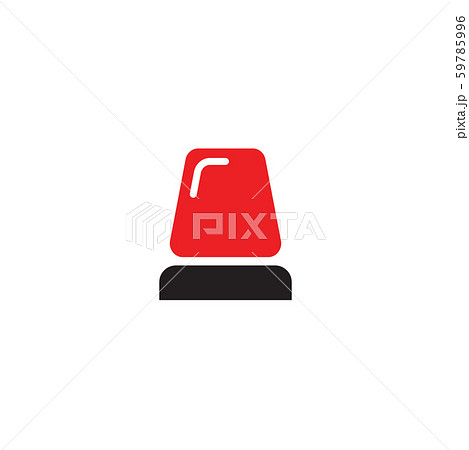 Siren graphic design template vector isolated 59785996