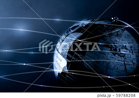 Global network for technology and future concept 59788208