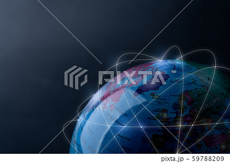 Global network for technology and future concept 59788209