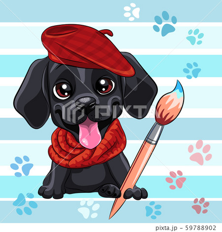 Puppy dog Labrador Retriever 59788902