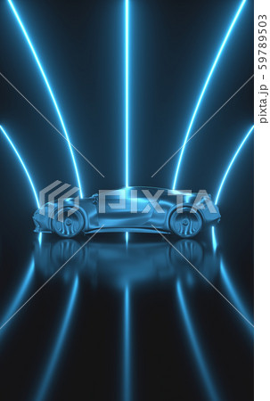 Aerodynamic Tunnel Prototype Sports Car Concept Aerodynamic Tunnel Prototype Sports Car Concept 59789503