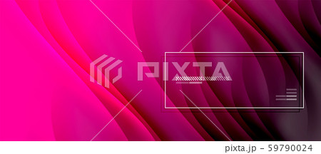 Trendy simple fluid color gradient abstract background with dynamic wave shadow line effect. Vector Trendy simple fluid color gradient abstract background with dynamic wave shadow line effect. Vector 59790024