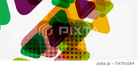 Vector triangle geometric abstract composition background. Retro vector illustration. Ornament Vector triangle geometric abstract composition background. Retro vector illustration. Ornament 59791084
