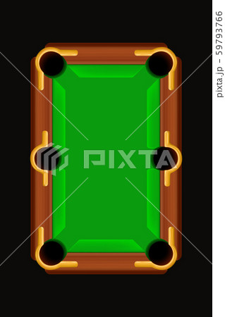 pool table on dark 59793766