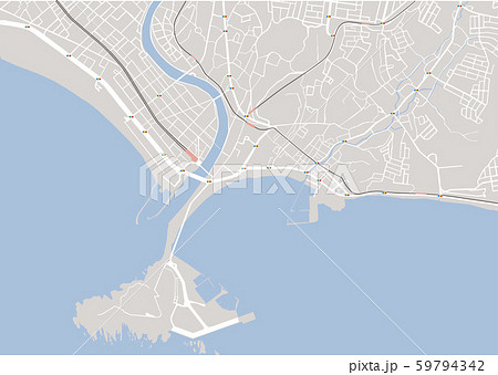 江ノ島のイラスト素材