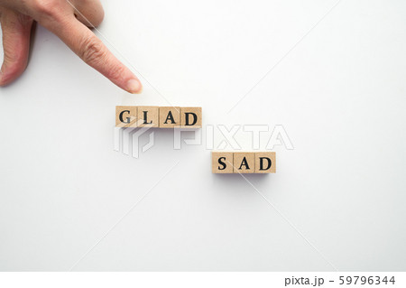 イメージ嬉しい 悲しい グラッド サッド イメージ嬉しい 悲しい グラッド サッド 59796344