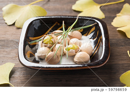 塩煎り銀杏 59798659