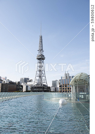 名古屋テレビ塔とオアシス21 59800612