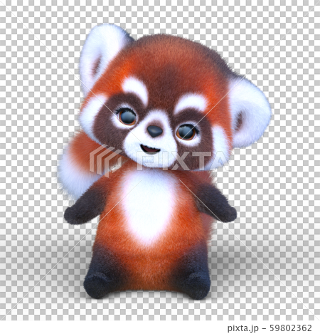 3Dアライグマ 59802362