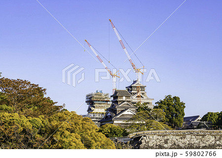 今こそ見に行く価値がある熊本城（2019年11月16日撮影） 59802766