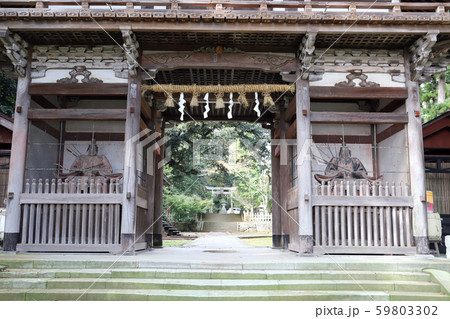 三國神社 随身門(福井県 坂井市 三国) 三國神社 随身門(福井県 坂井市 三国) 59803302