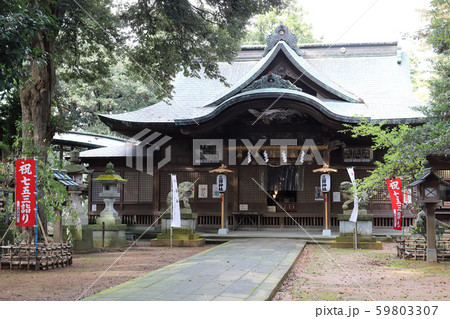 三國神社 拝殿(福井県 坂井市 三国) 三國神社 拝殿(福井県 坂井市 三国) 59803307
