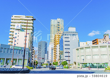大阪市内　都市風景　谷町6丁目付近　　 59804619