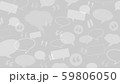 Speech and thought bubbles with quote marks 59806050