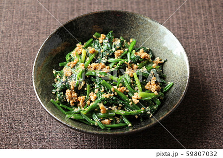 ほうれん草の胡麻よごし ほうれん草の胡麻よごし 59807032