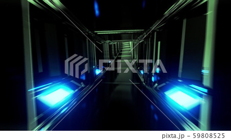 futuristic clean scifi glass tunnel corridor with glowing lights 3d illustration wallpaper futuristic clean scifi glass tunnel corridor with glowing lights 3d illustration wallpaper 59808525
