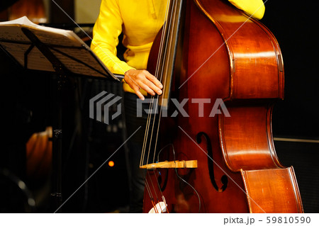 ジャズライブ　ベースプレイ 59810590