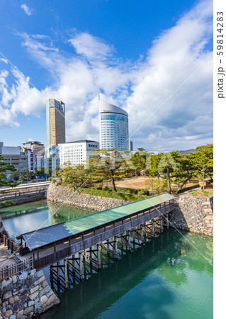 高松城址お濠の魚 59814283