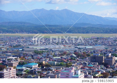 秋田県秋田市 街並み 秋田県秋田市 街並み 59815905