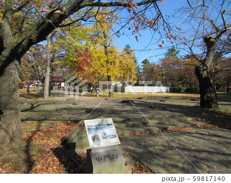 仙台市若林区 陸奥国分寺薬師堂 中門跡 仙台市若林区 陸奥国分寺薬師堂 中門跡 59817140