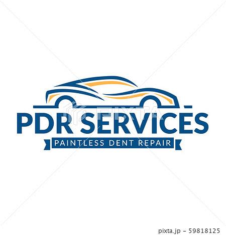 Paintless Dent Repair logo, PDR service logo, Paintless Dent Repair logo, PDR service logo, 59818125