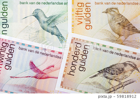 Netherlands Antillean money - Guilder a background 59818912