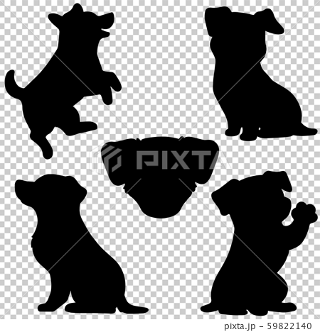 jack russell silhouette patterns