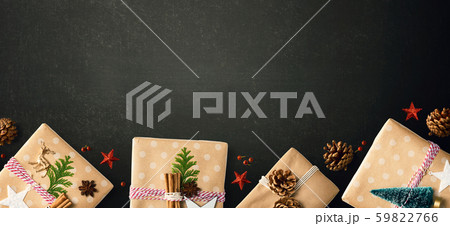 Handmade Christmas gift boxes with ornaments Handmade Christmas gift boxes with ornaments 59822766