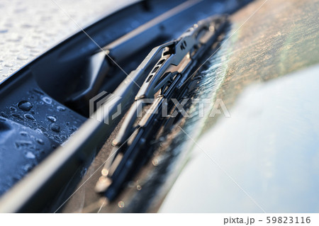 car wiper blade with shallow depth of field car wiper blade with shallow depth of field 59823116