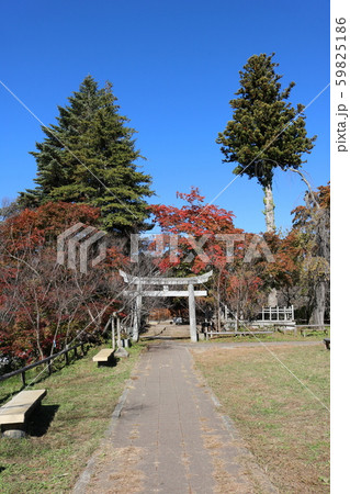 ■ 高遠城 ■ 藤原神社 ■ 案内板 ■ 武田勝頼、仁科盛信 ■ 長野県  59825186