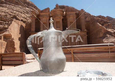 Arabic coffee pot in Petra Arabic coffee pot in Petra 59825952