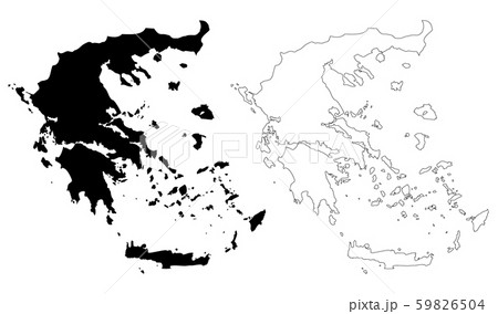 Greece map vector Greece map vector 59826504
