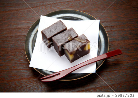 栗蒸し羊羹 59827503