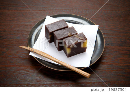 栗蒸し羊羹 59827504