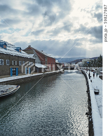 冬の小樽運河 冬の小樽運河 59827987