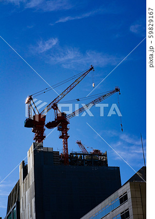 建設現場の風景 59829167