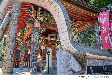 金乗院 山口観音 開山堂 武蔵野七福神 所沢市の写真素材 [59829439 