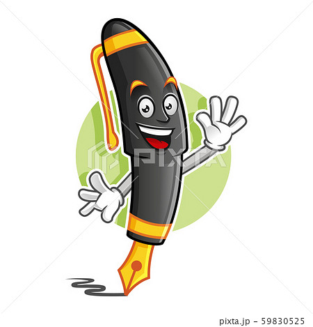 Vector pen character design or pen mascot, perfect Vector pen character design or pen mascot, perfect 59830525