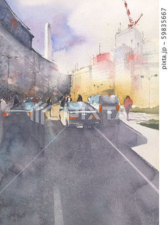 都会の風景 59835667